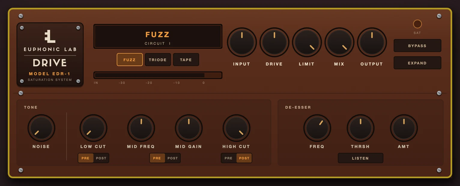 Euphonic Drive, Model EDR-1.